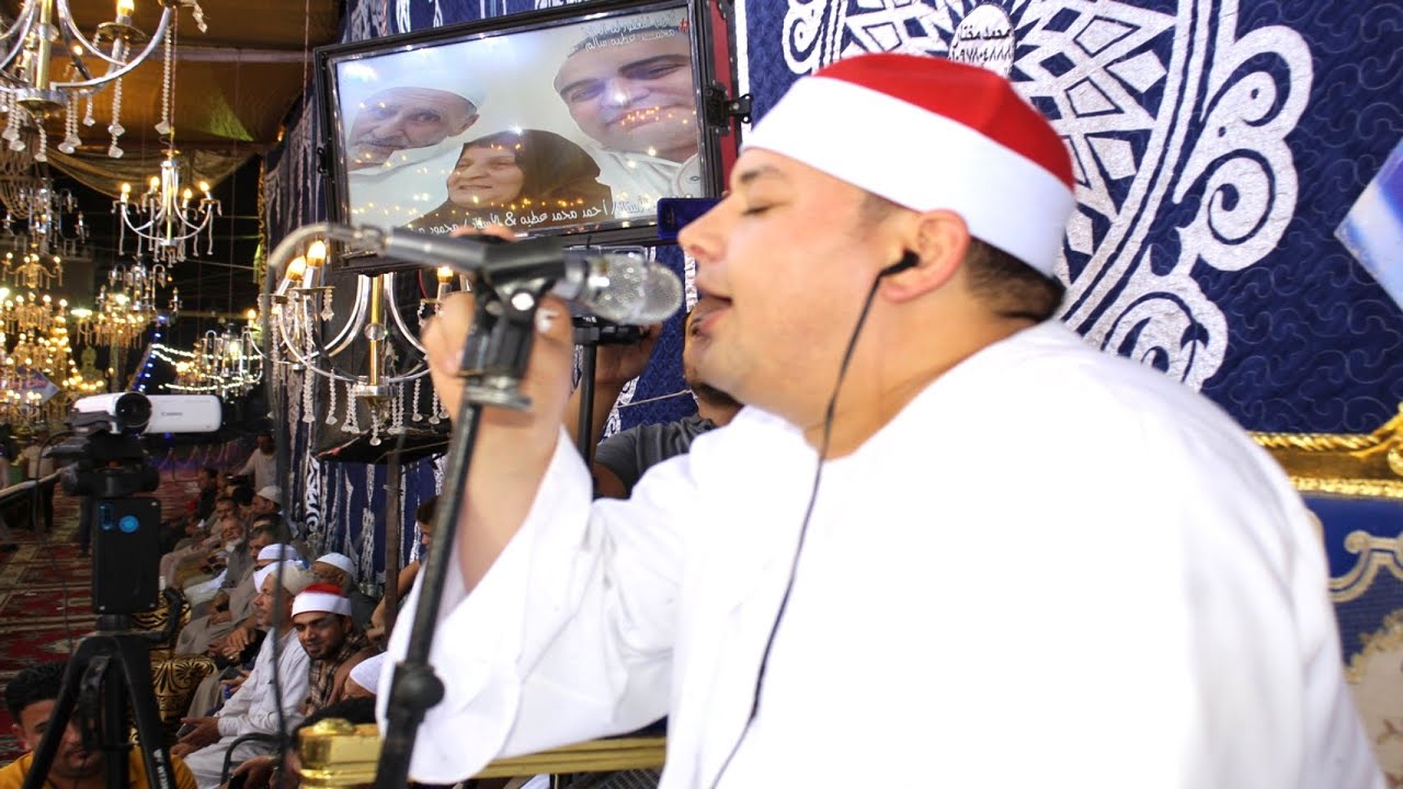 لقاء العمالقة الشيخ محمود القزاز بصحبة أبو الشحات وأبو صابر سورة ال عمران عزاء الحاج محمد عطية سالم