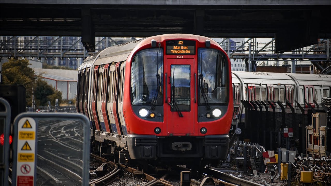 🇬🇧 Metropolitan, Jubilee and Chiltern Railways between Finchley road and Wembley Park