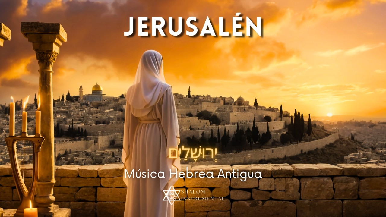 🌾 Música hebrea del Templo en Jerusalén | ✨ SHALOM · Adonai · Ruach HaKodesh