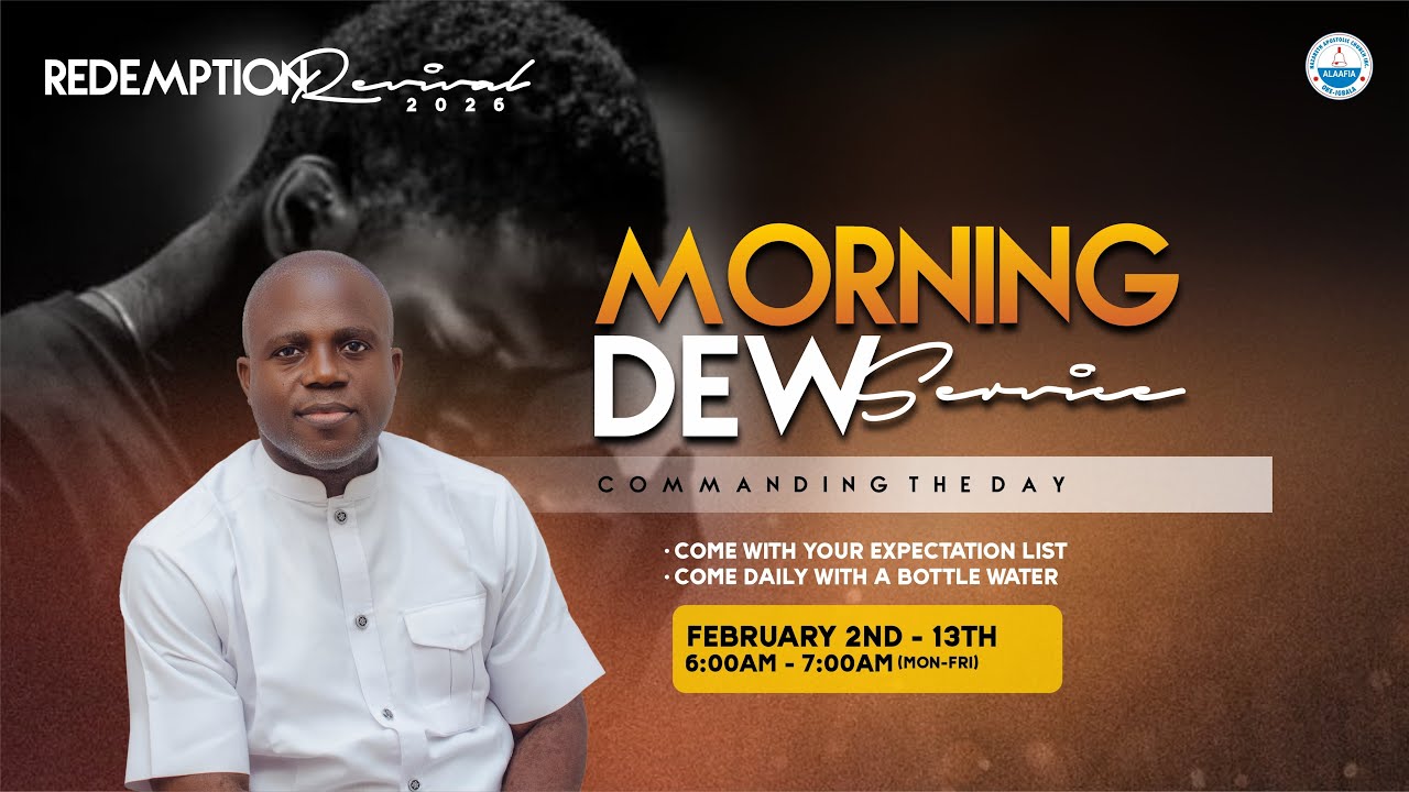 MORNING DEW SERVICE 2026 (DAY5)| PST. IFELOJU AGBEYANGI