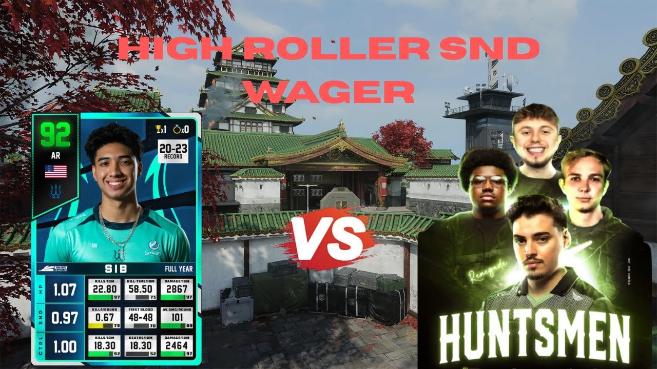 Sib and Neptune Clutch Up For INSANE Comeback vs OpTic Huntsmen in SnD Wagers | #optic #warzone #cod