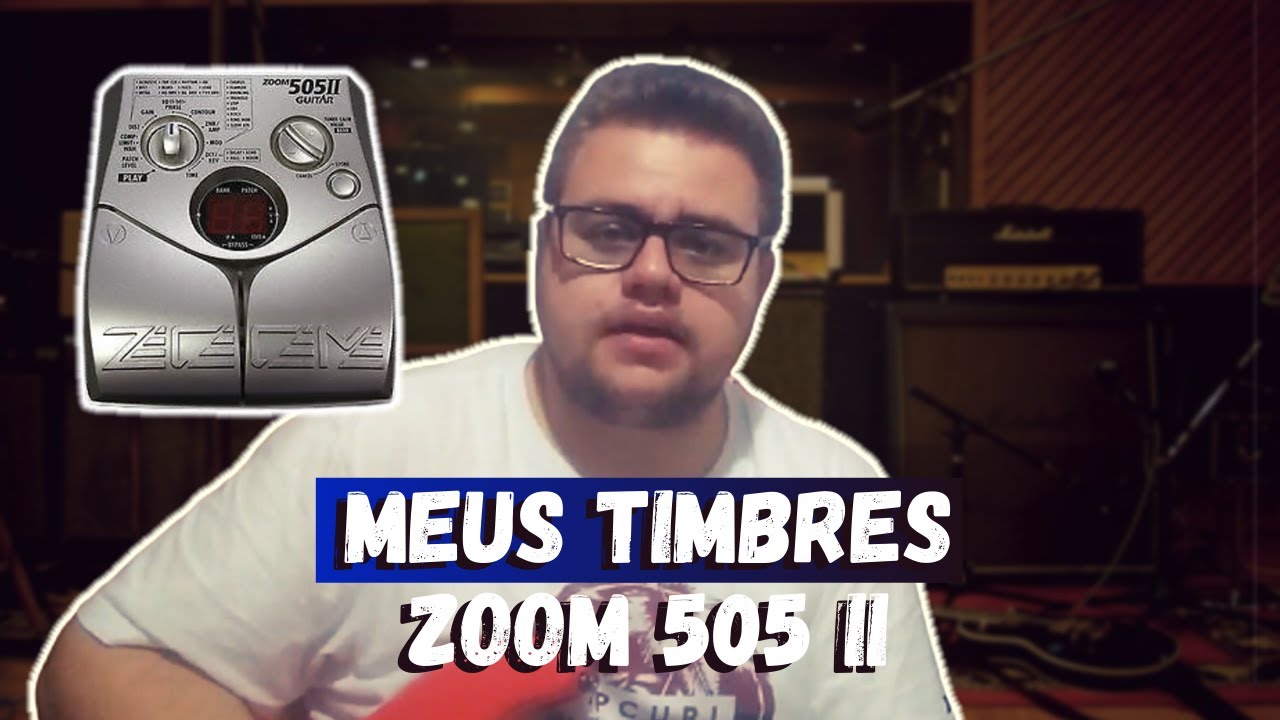 Meus Timbres na Zoom 505 II | Gui Carvalho Guitar