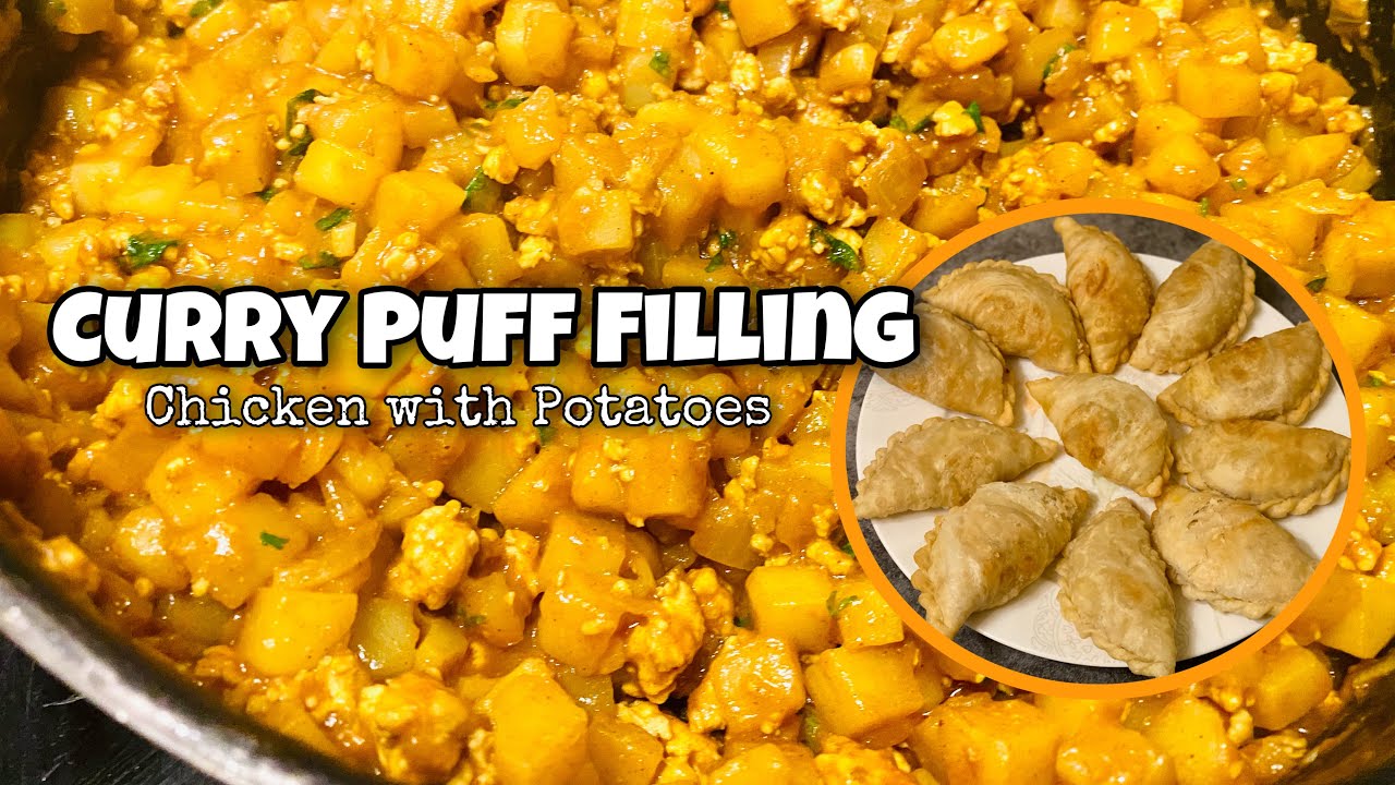 Curry Puff Filling (Chicken) | Inti Karipap (Ayam)