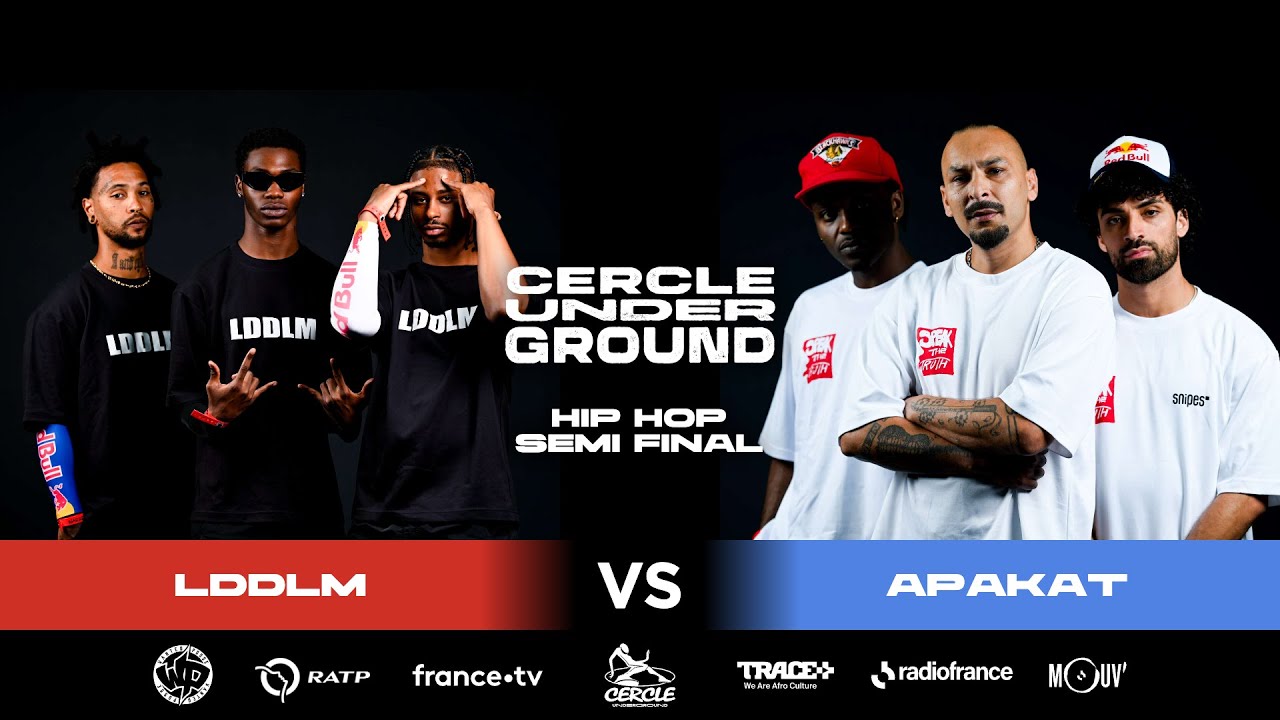 Battle Cercle Underground 2k25 - Hiphop 1/2 Final - LDDLM Vs Apakat