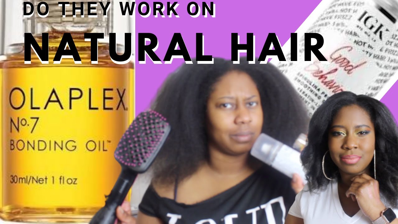 ПРОБУЮ IGK GOOD BEHAVIOUR И OLAPLEX BONDING OIL НА МОИХ НАТУРАЛЬНЫХ ВОЛОСАХ | #KaysWays
