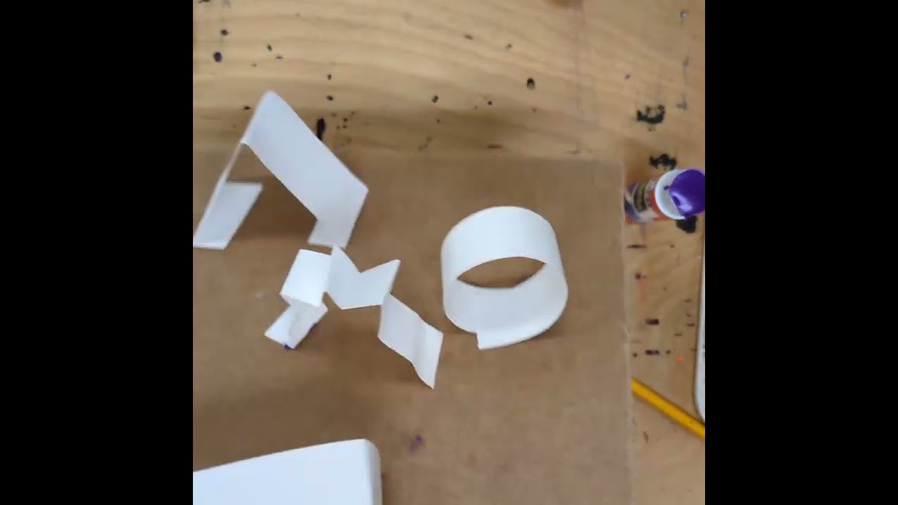Paper sculpting 