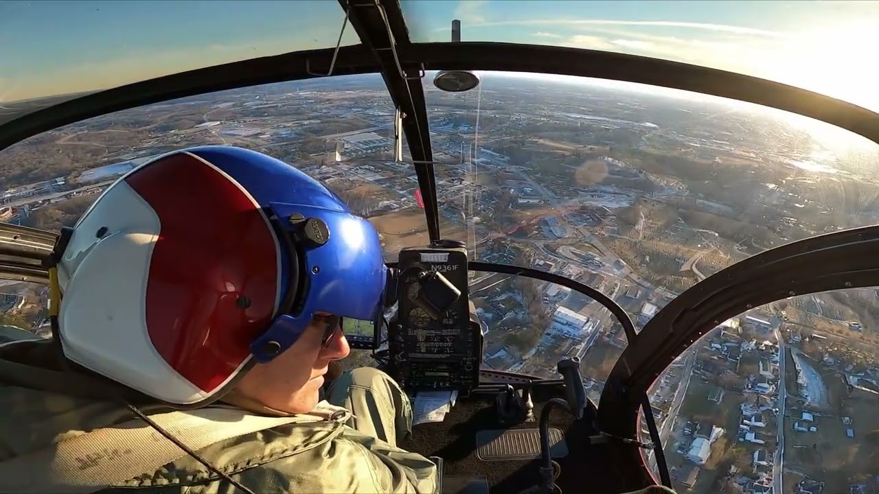 Departing Annville and  Landing in London in S300 H269B  N9361F