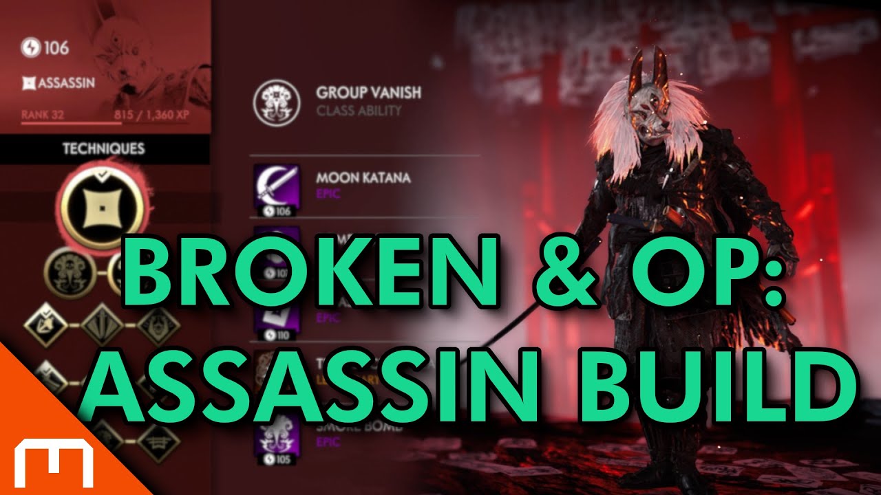 Ghost of Tsushima Legends - INSANE, BROKEN DPS Assassin Build [300+ kills]