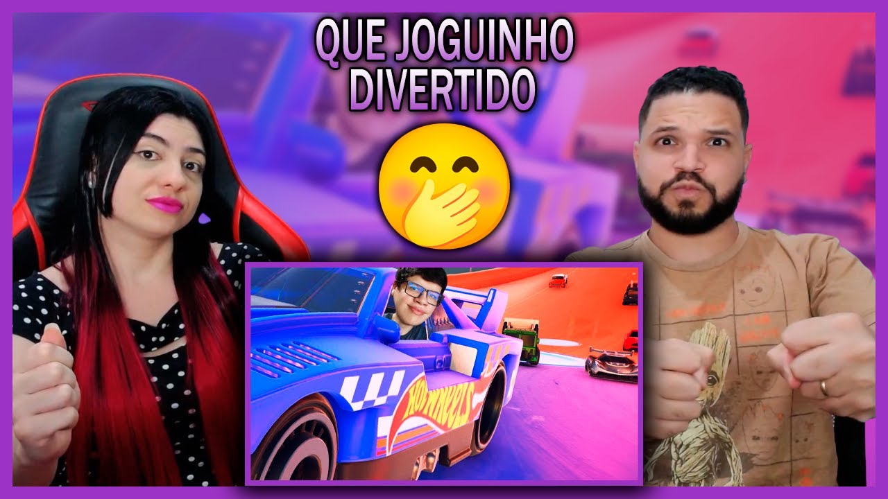 CAPOTANDO DE CARRINHO! - Hot Wheels Unleashed | Games EduUu (REACT)