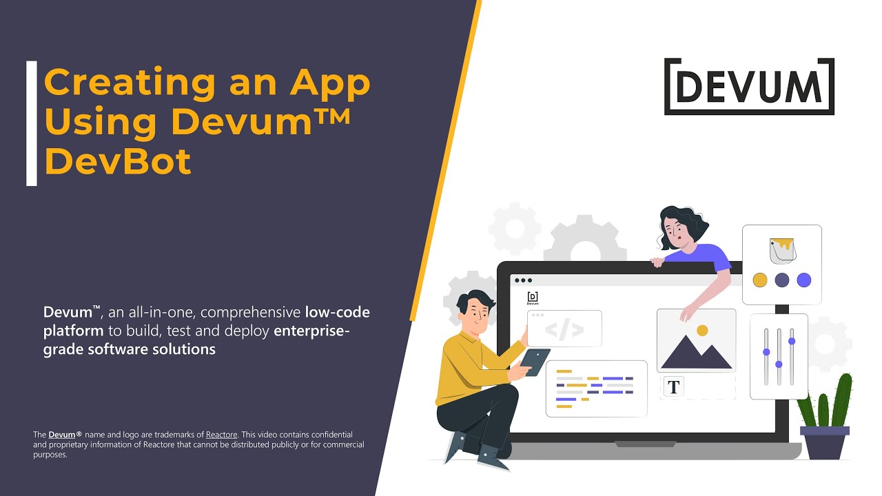 Creating an App Using Devum&trade; DevBot