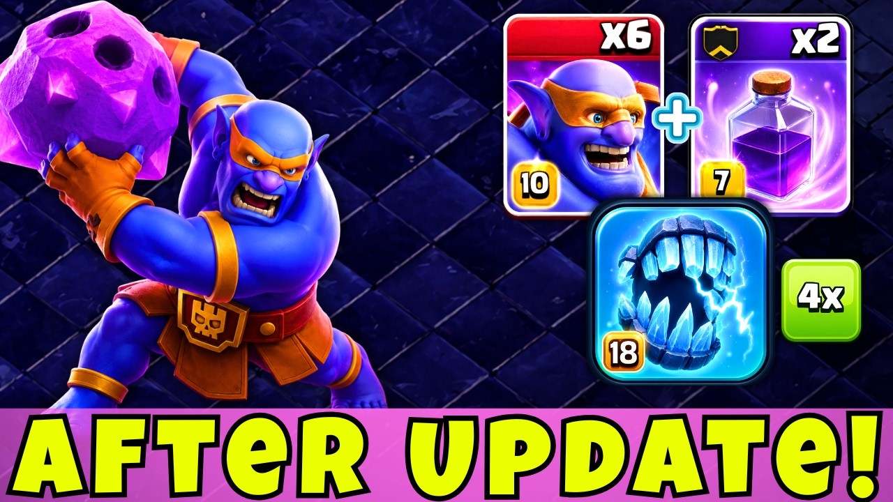TH18 Super Bowlers Attack Strategy: This NEW Update Combo Breaks Legends League!