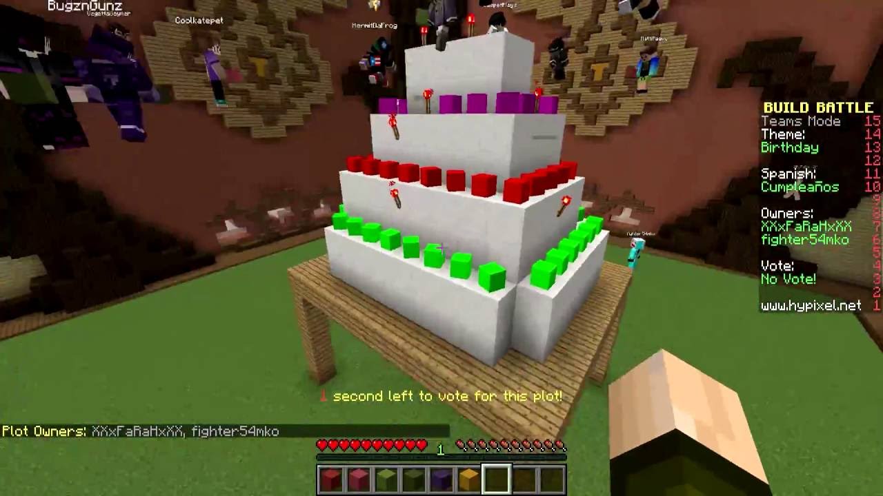 HOY es mi NO CUMPLEAÑOS!! | Build Battle c/ Vegetta