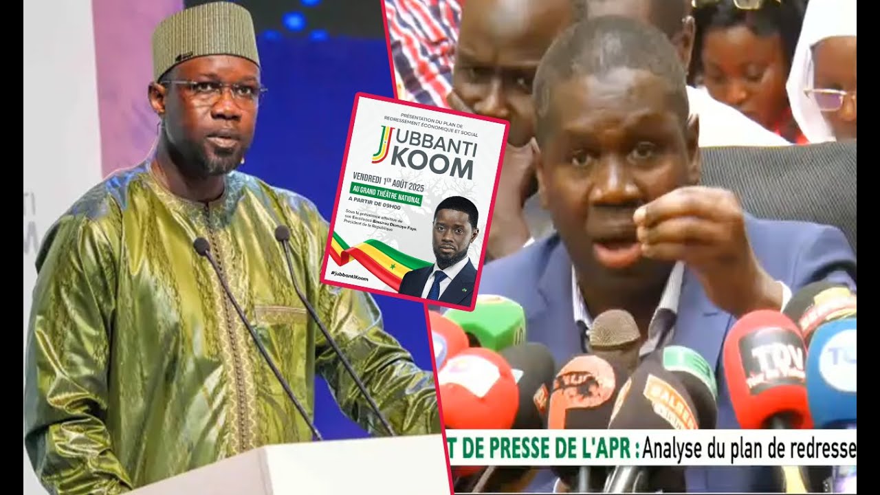 Le cour magistral d'Oumar Youm à Sonko qui démonte point par point le plan de redressement