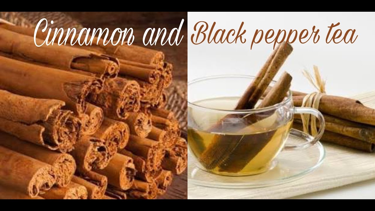 How to make cinnamon & black pepper tea | At home |