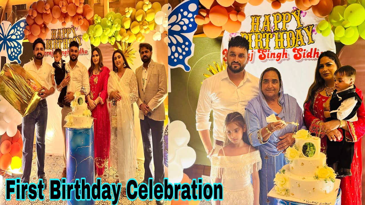 ਅੱਜ ਮੇਰੇ ਯੁਵਰਾਜ ਪੁੱਤ ਦਾ Happy Birthday ਆ ਦੇਖੋ ਲੱਗੀ ਆ ਰੌਣਕਾਂ || Yuvraj Sidhu Birthday Celebration 