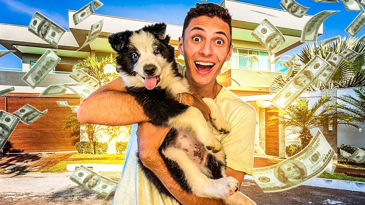 MONTEI UMA MANSÃO PARA O MEU CACHORRO | O MUNDO DE SIMBA #2