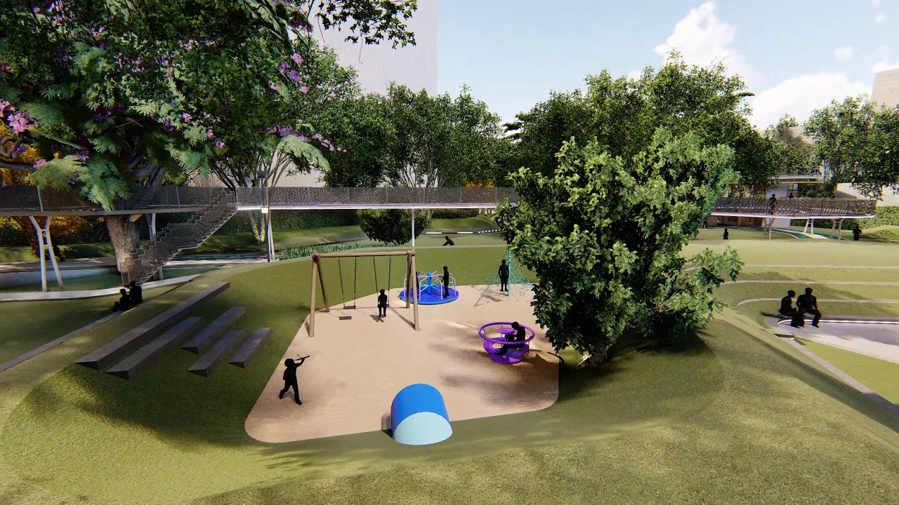 Landscape Design | Charoen Prathet Park (สวนสาธารณะเจริญประเทศ)