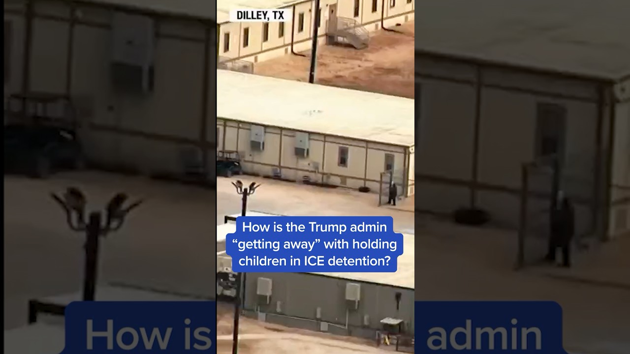 How is the Trump admin &ldquo;getting away&rdquo; with holding children in ICE detention?