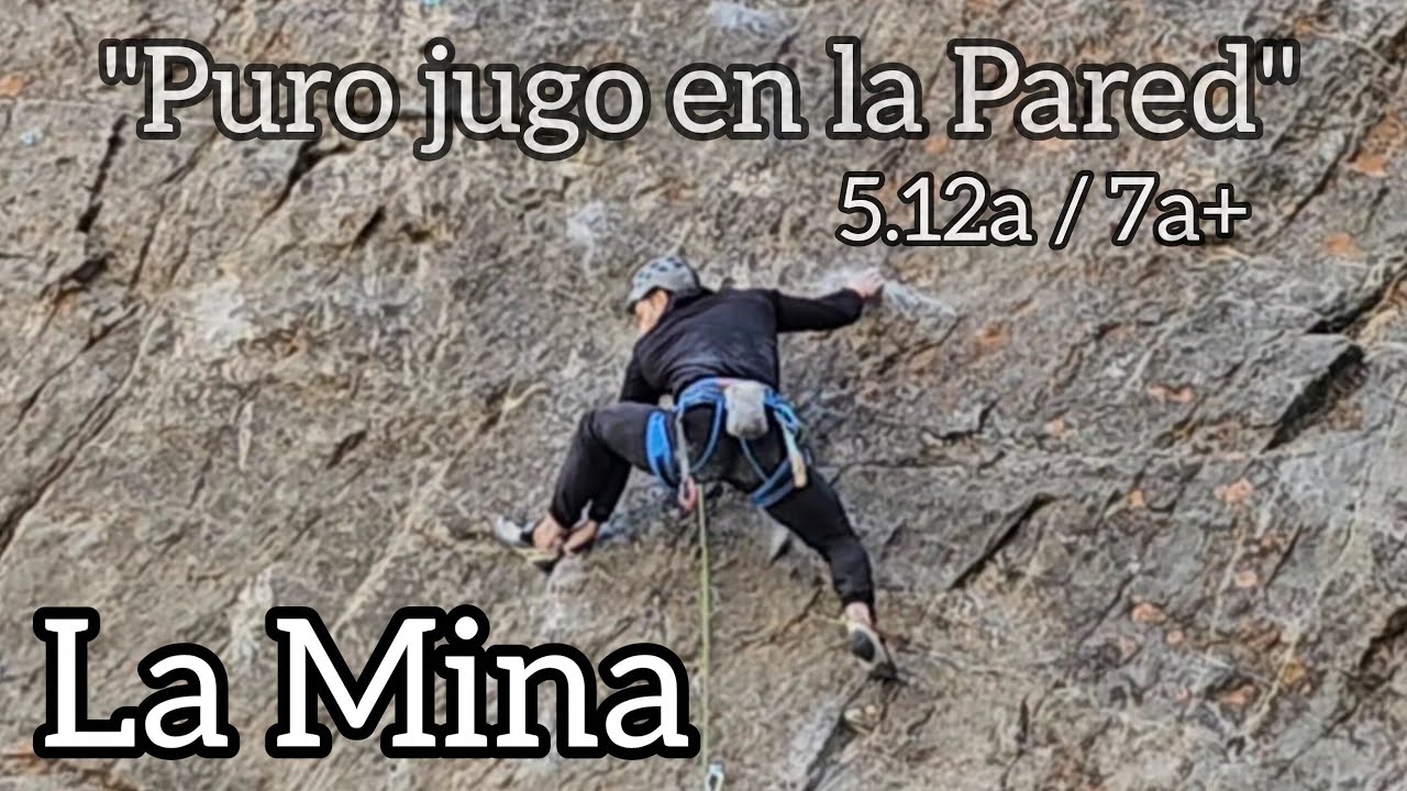 ESCALADA EN LA MINA ⛰️ | Puro jugo en la Pared 5.12a/7a+🔥✅️ #escalada #lamina #cajondelmaipo 