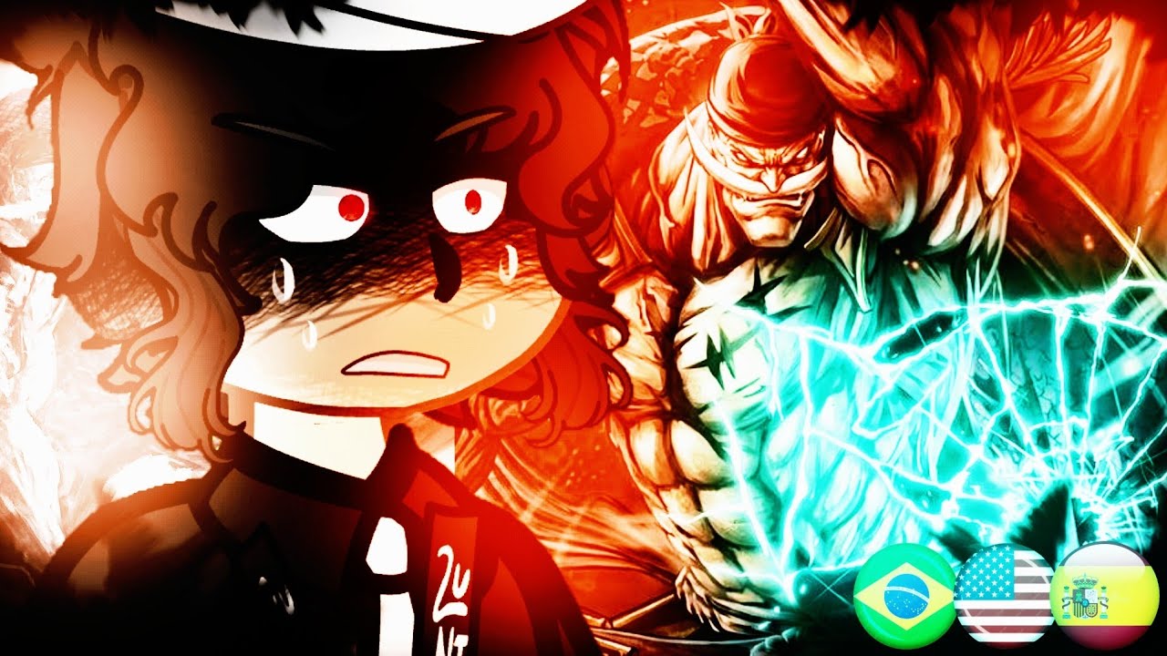 🇺🇸/🇪🇸/🇧🇷 Upper Moons + Muzan React to Whitebeard &ndash; Gacha React