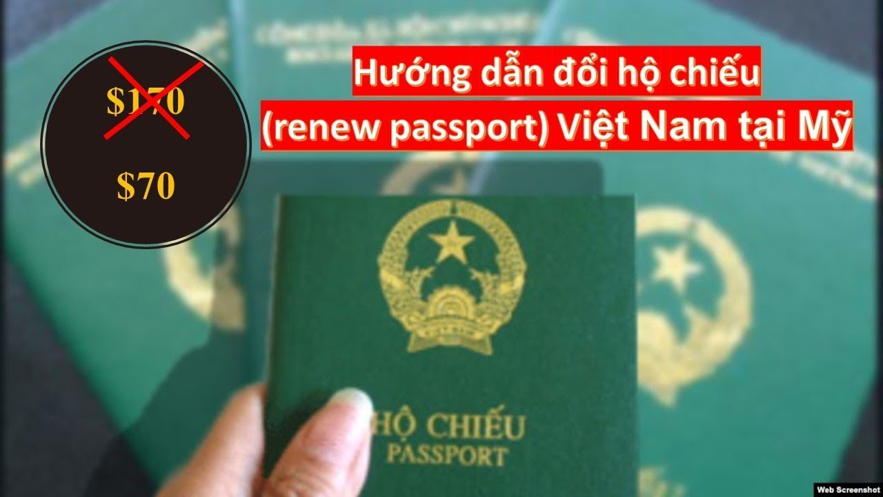 HOW TO CHANGE EXPIRED VIETNAMESE PASSPORT IN THE US