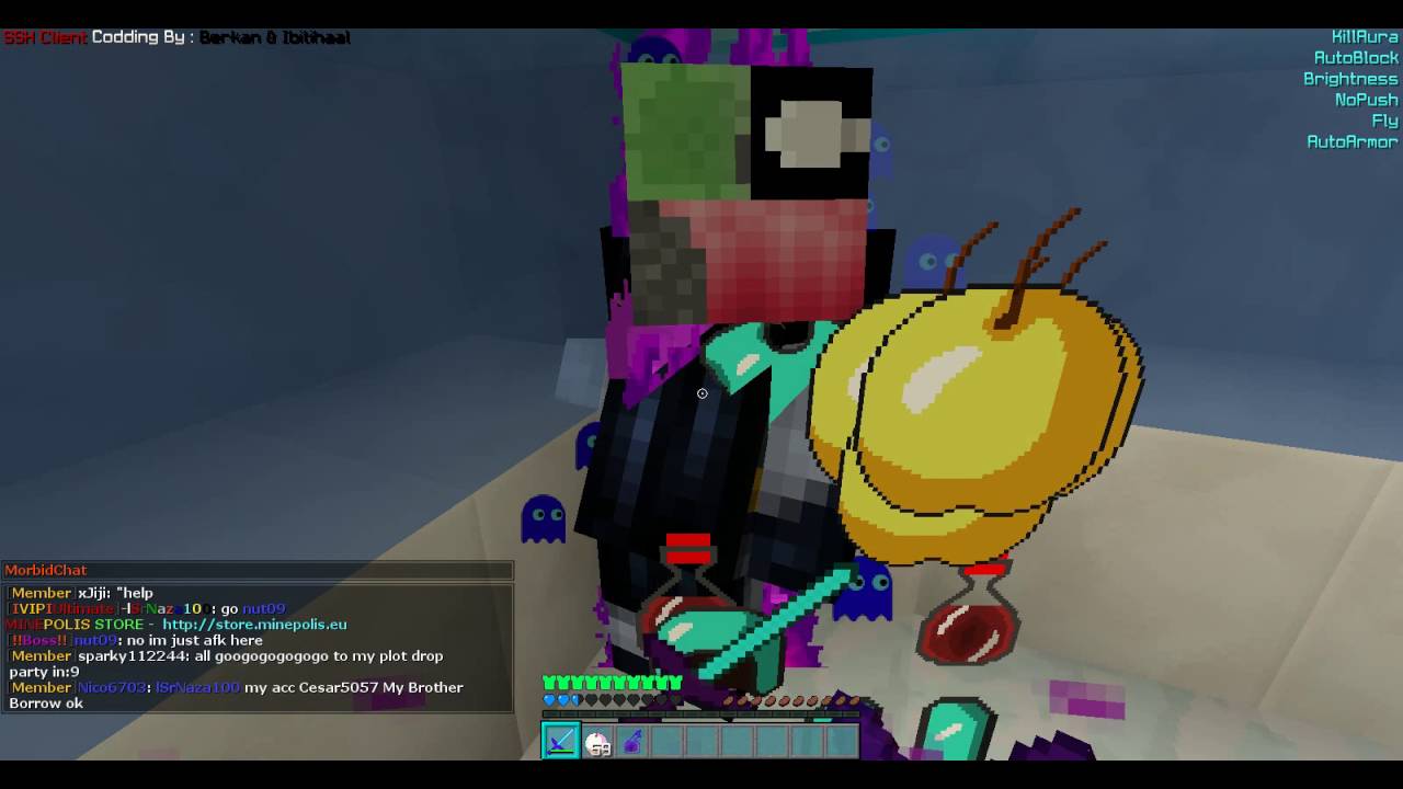 PowerDragon Vs Igmar :) MinePolis.Eu 1.5.2