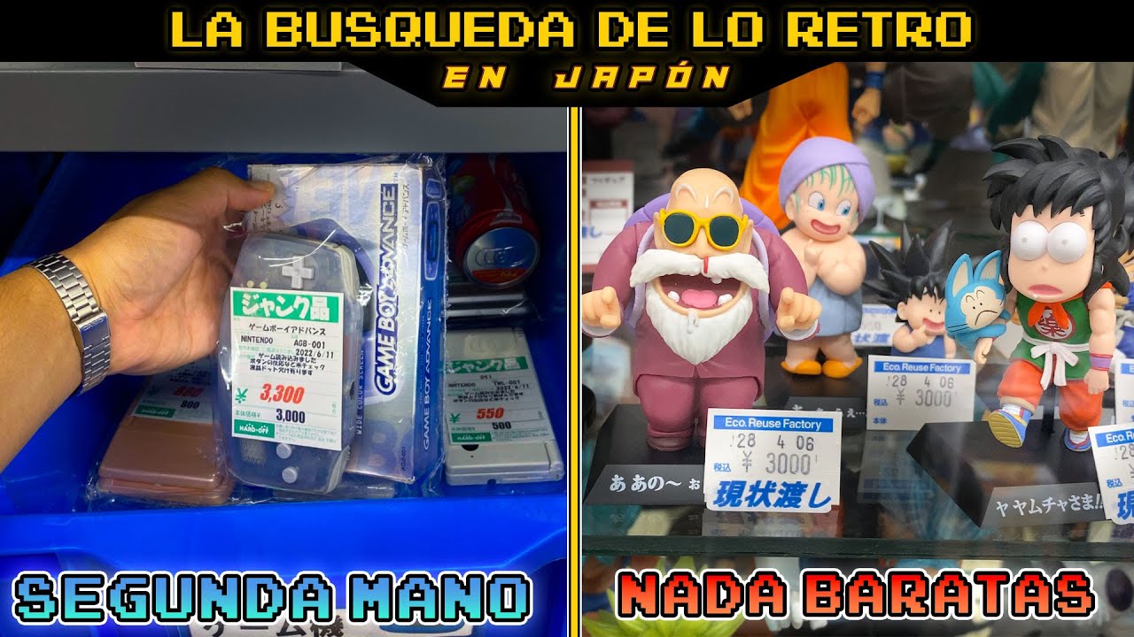 La GBA en CAJA MAS BARATA? | Las mejores FIGURAS de DRAGON BALL? | SEGUNDA MANO EN JAPON