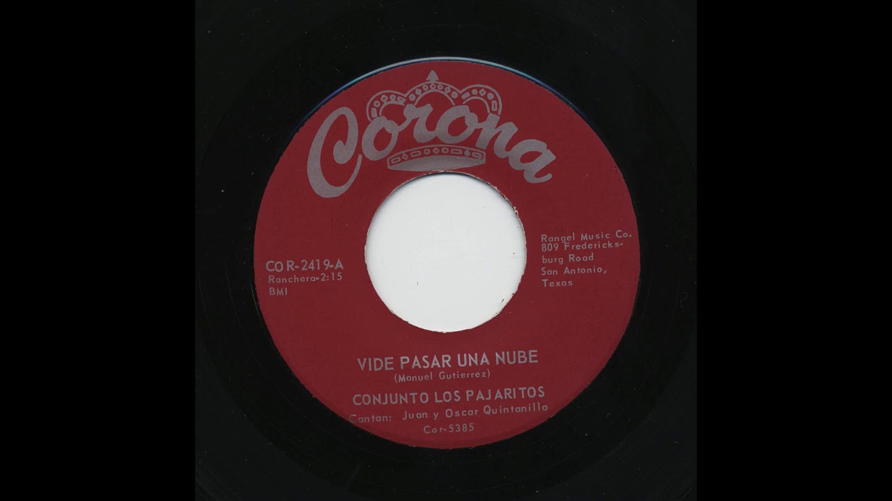Conjunto Los Pajaritos - Vide Pasar Una Nube - Corona cor-2419-a