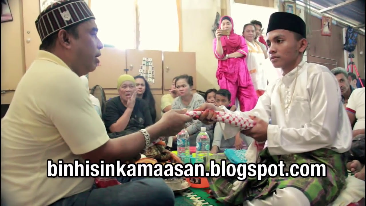 KHUTBAH NIKAH 🙏TAUSUG BAUGBUG KAMAASAN  😁  RIDZWAN & ROWENA WEDDING APRIL 11, 2017