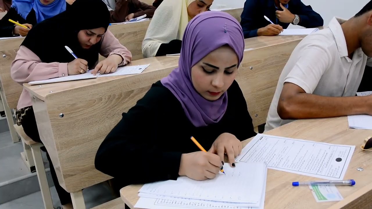 الإمتحانات النهائية للعام الدراسي ٢٠٢٢_٢٠٢٣ لطلبة المعهد بأشراف الدكتور زيد معن الدليمي عميد المعهد