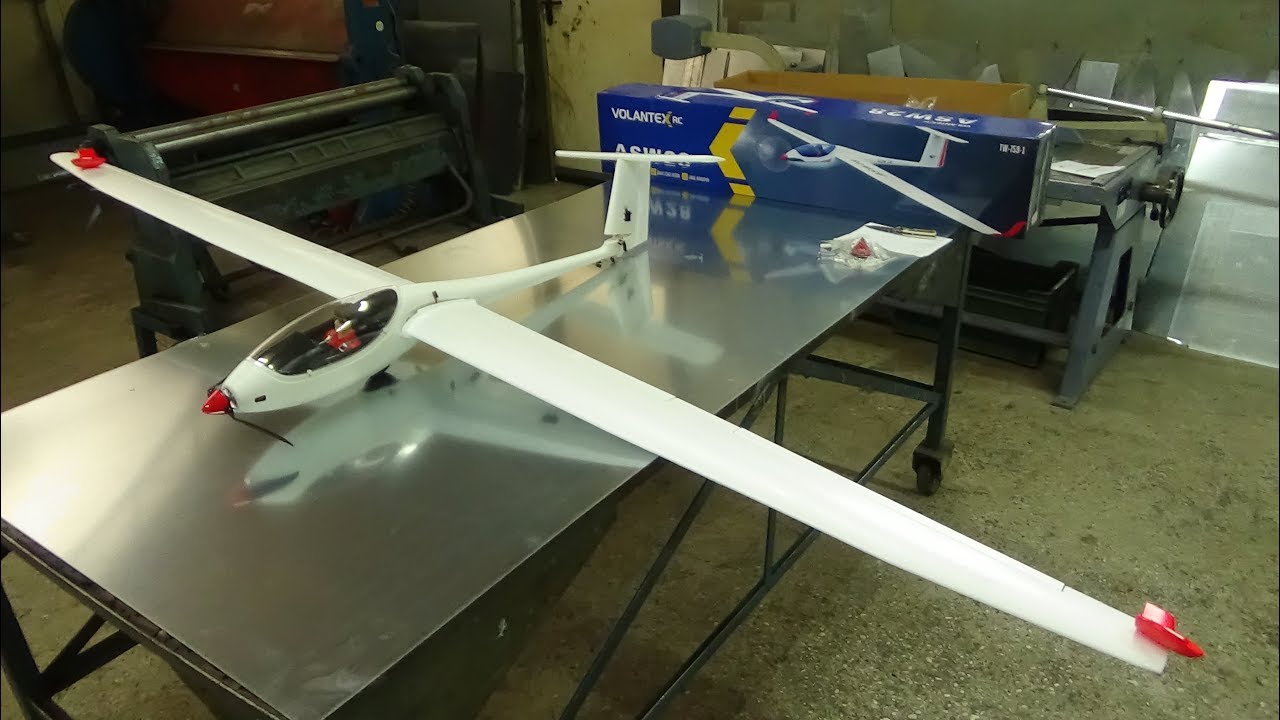 ASW28 V2 Electric Sailplane EPO/Plastic 2540mm (PNF) Unboxing