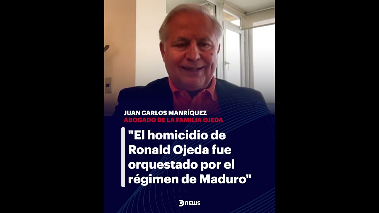 🚨 Caso Ronald Ojeda: Nuevas pruebas contra el r&eacute;gimen de Maduro
