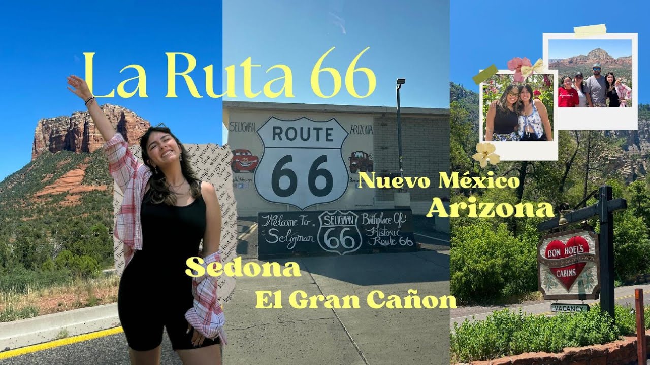 Vlog 3 | seguimos con la Ruta 66, Nuevo México, Arizona, Sedona y más 🚙🛣️🏜️