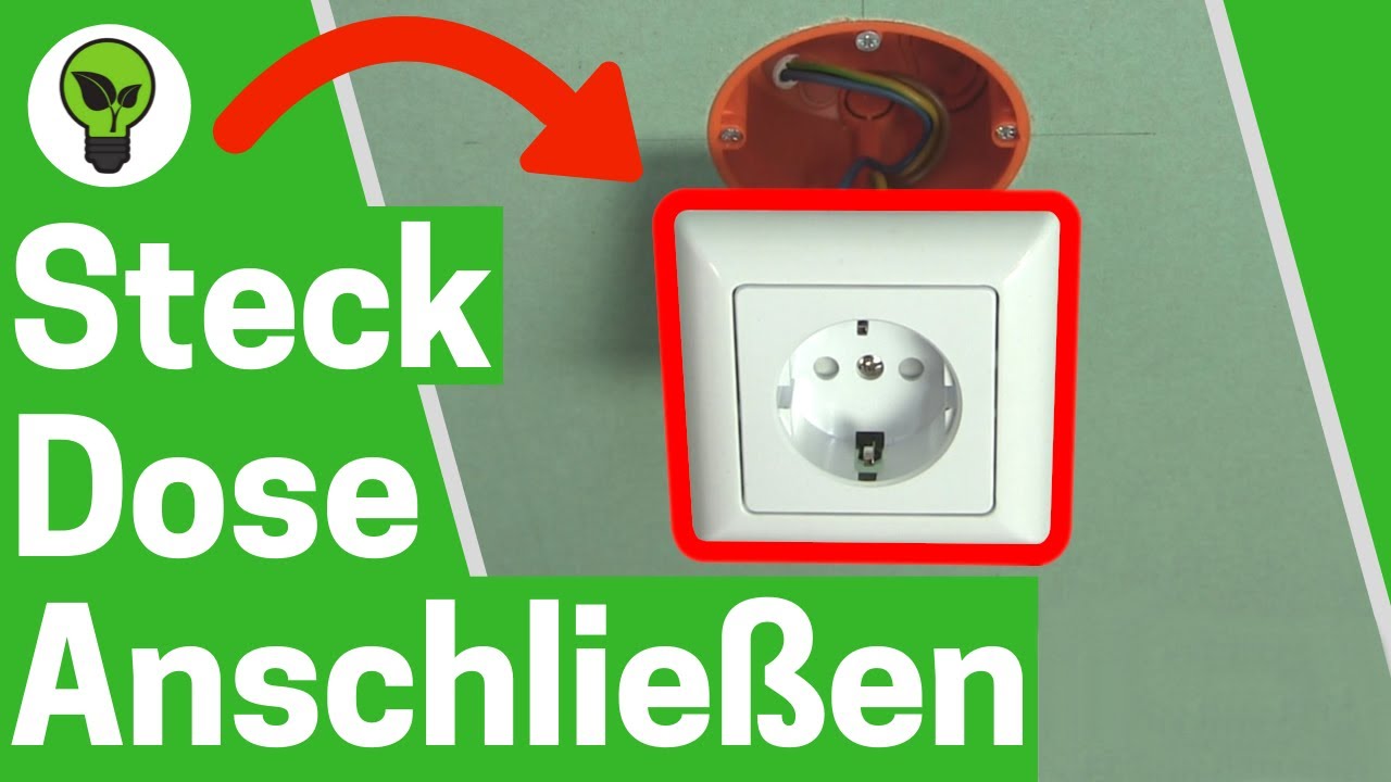 Steckdose Anschließen ✅ULTIMATIVE ANLEITUNG: Wie Schuko Steckdosen in Hohlwanddose Richtig Einbauen?
