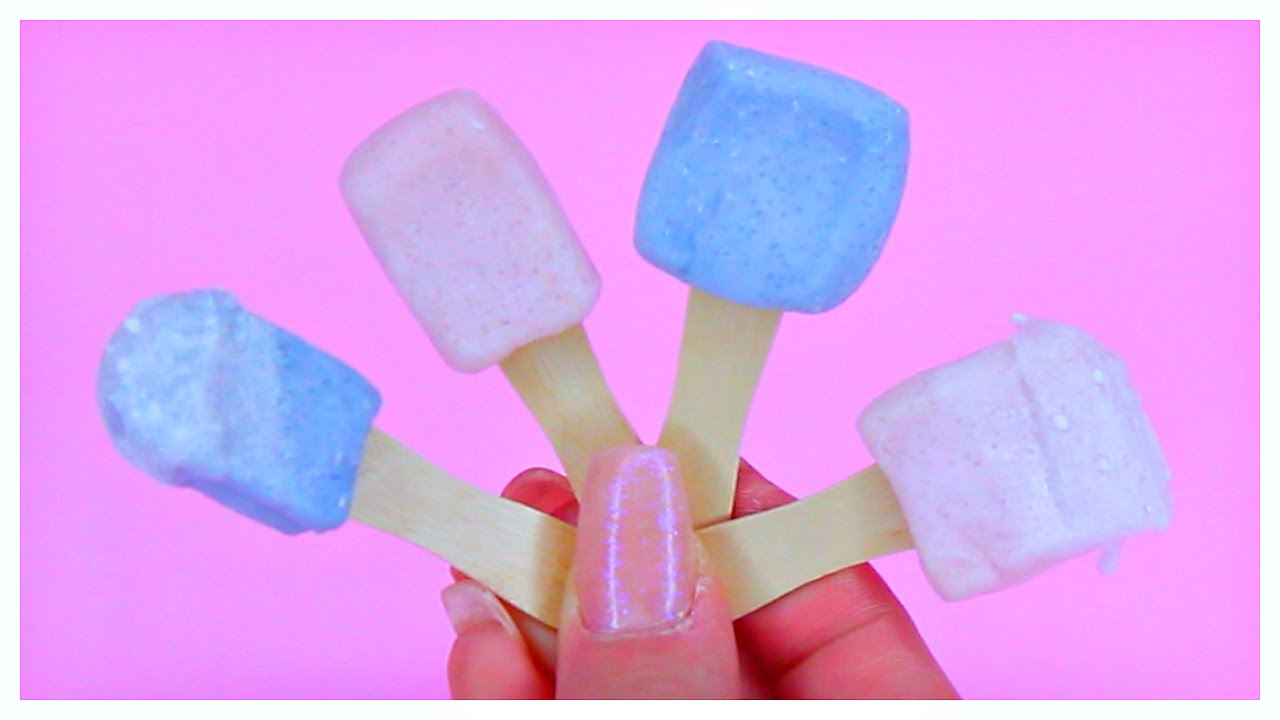 DIY Ice Cream Bar Coris Ice lolly shaped soft candy