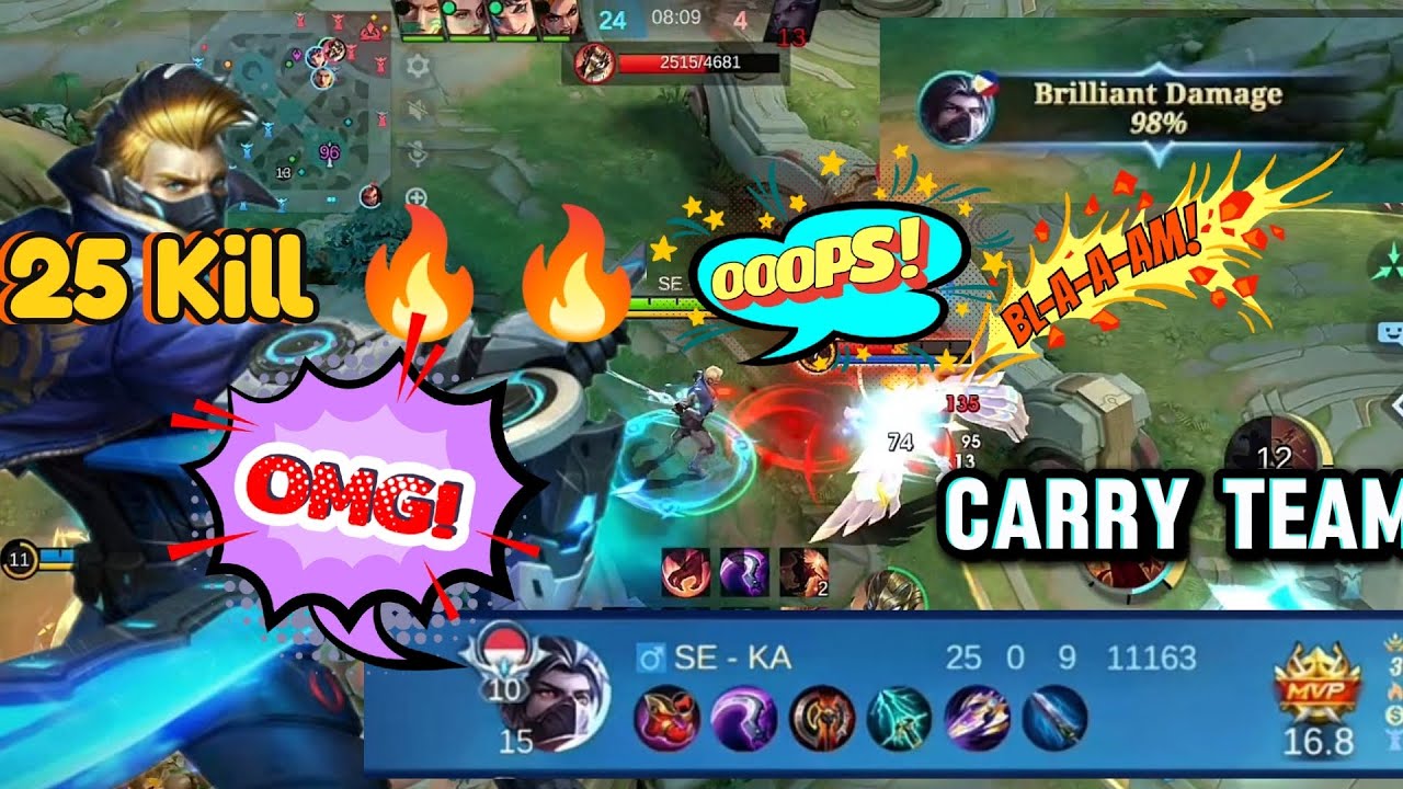 TUTORIAL HAYABUSA 2026 | GAMEPLAY HAYABUSA 25 KILL TANPA MATI | TOP 1 GLOBAL HAYABUSA BUILD ~ MLBB
