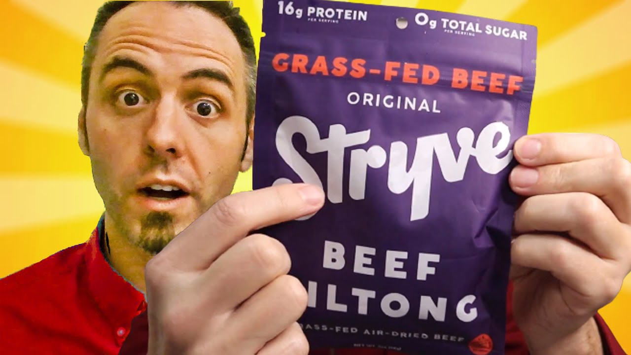 Trying Biltong for the First Time