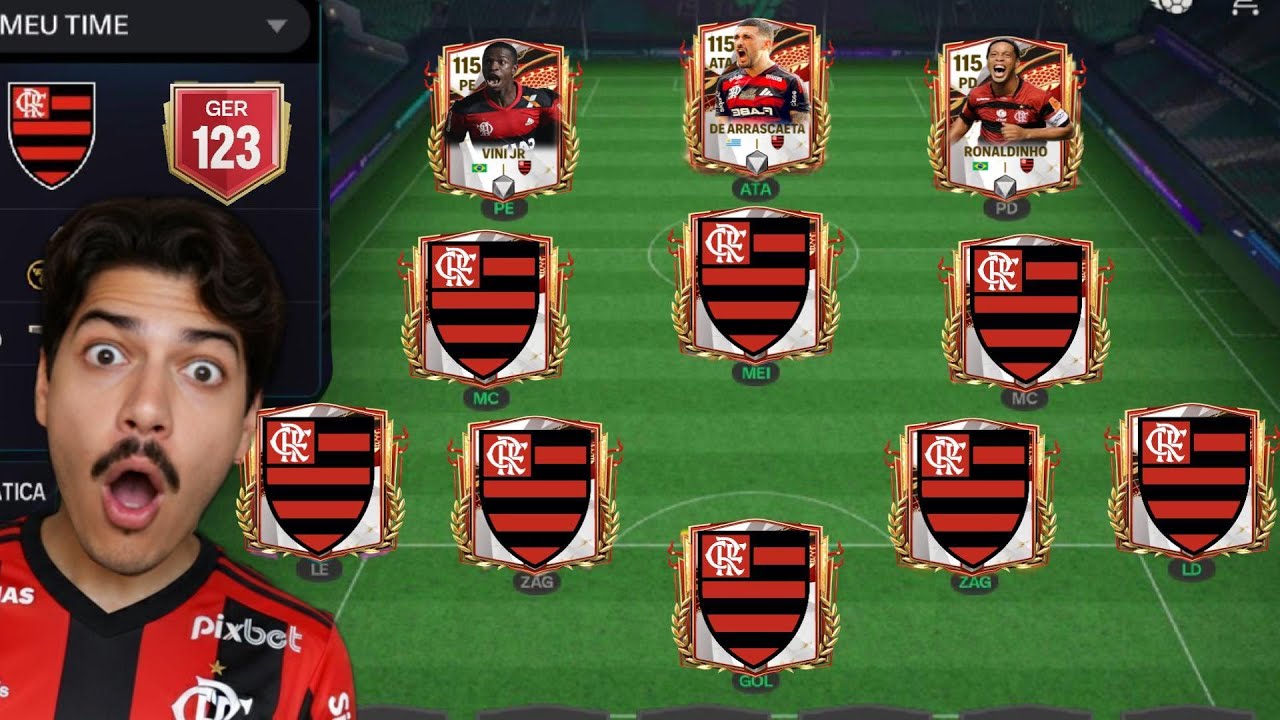 I assembled the best Flamengo team in FC Mobile 26!