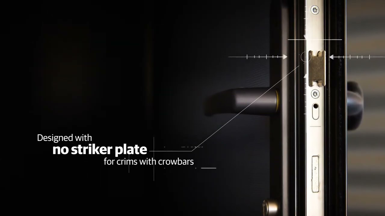 Crimsafe iQ - Australia's strongest mesh security screen door