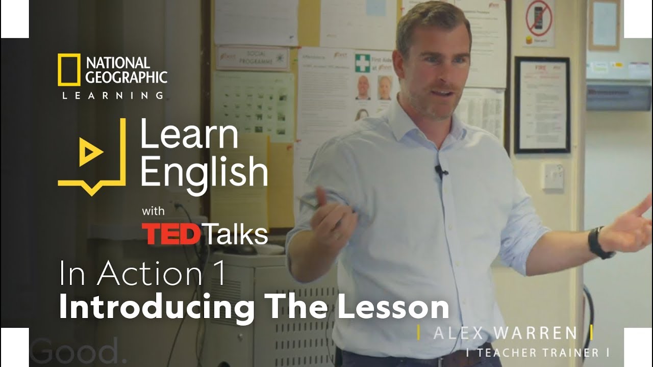 Learn English with TED Talks In Action 1: Introducing the Lesson