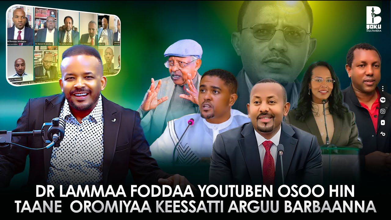 Gingilchaa: Dr. Lammaa Foddaa youtuben osoo hin taane Oromiyaa keessatti arguu barbaanna