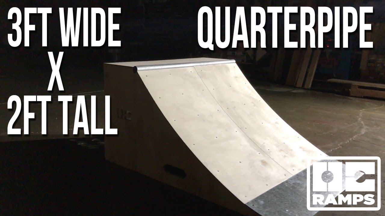 Mini Quarterpipe 3ft wide