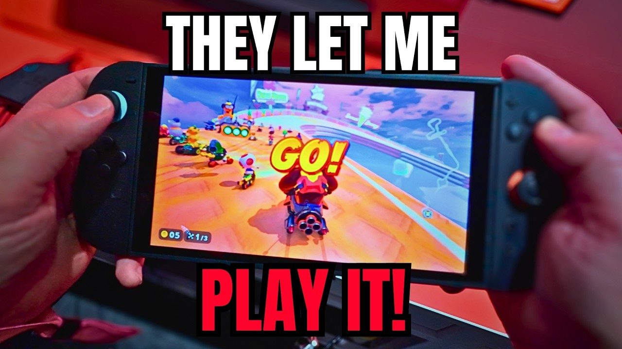 I Got to Play Switch 2 Early in NYC and Here’s What Happened!