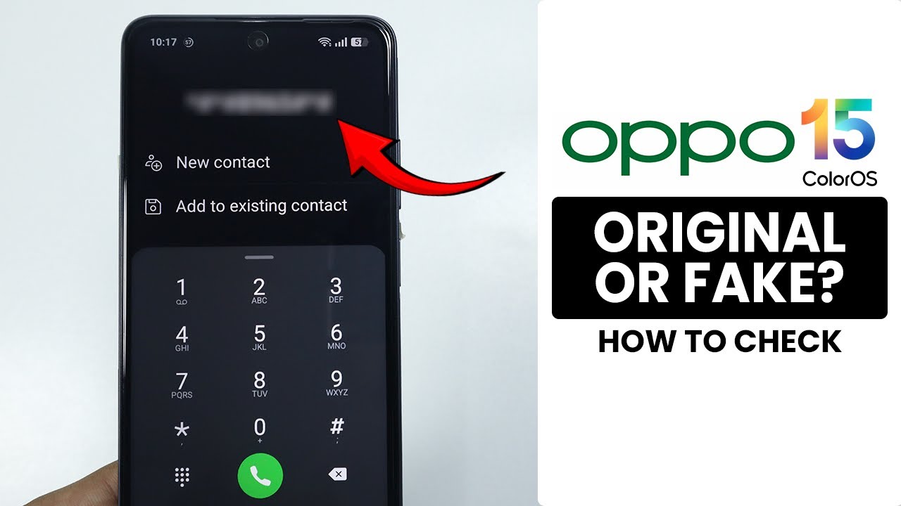 Как проверить, является ли ваш телефон Oppo оригиналом или подделкой?