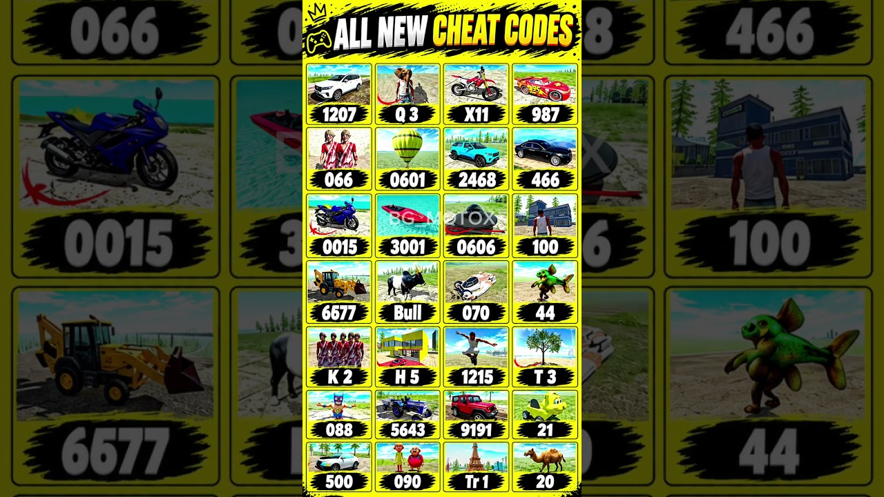 Real code 💥 Indian bike driving 3d all new cheat code update + plugin cheat code