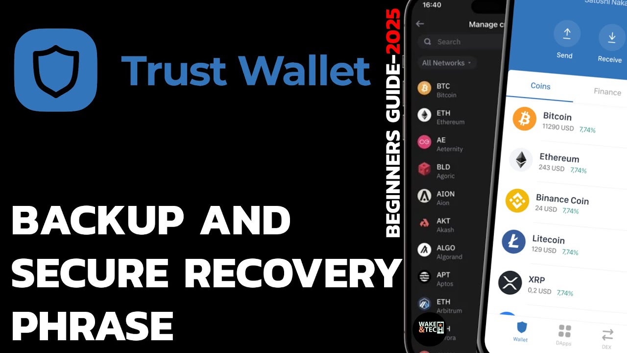 How to Safely Backup Your Trust Wallet Recovery Phrase (2025 Guide)?