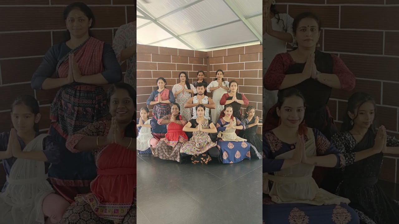 Getting ready to perform ✨ students of Sen'z Dance Studio, Kochi. #senzdancestudio #senjansen