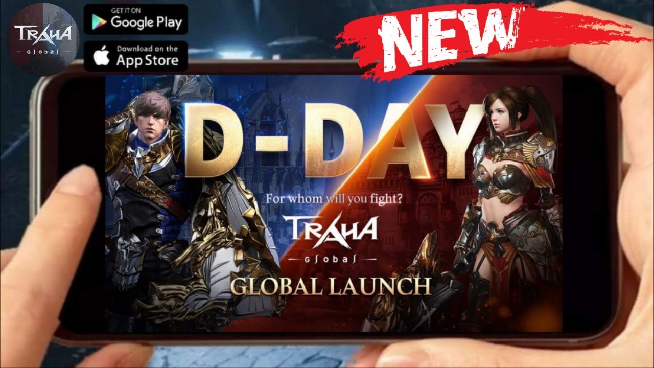 TRAHA GLOBAL (ENGLISH) 2022 New-Online MMORPG PC/Mobile Android-Gameplay