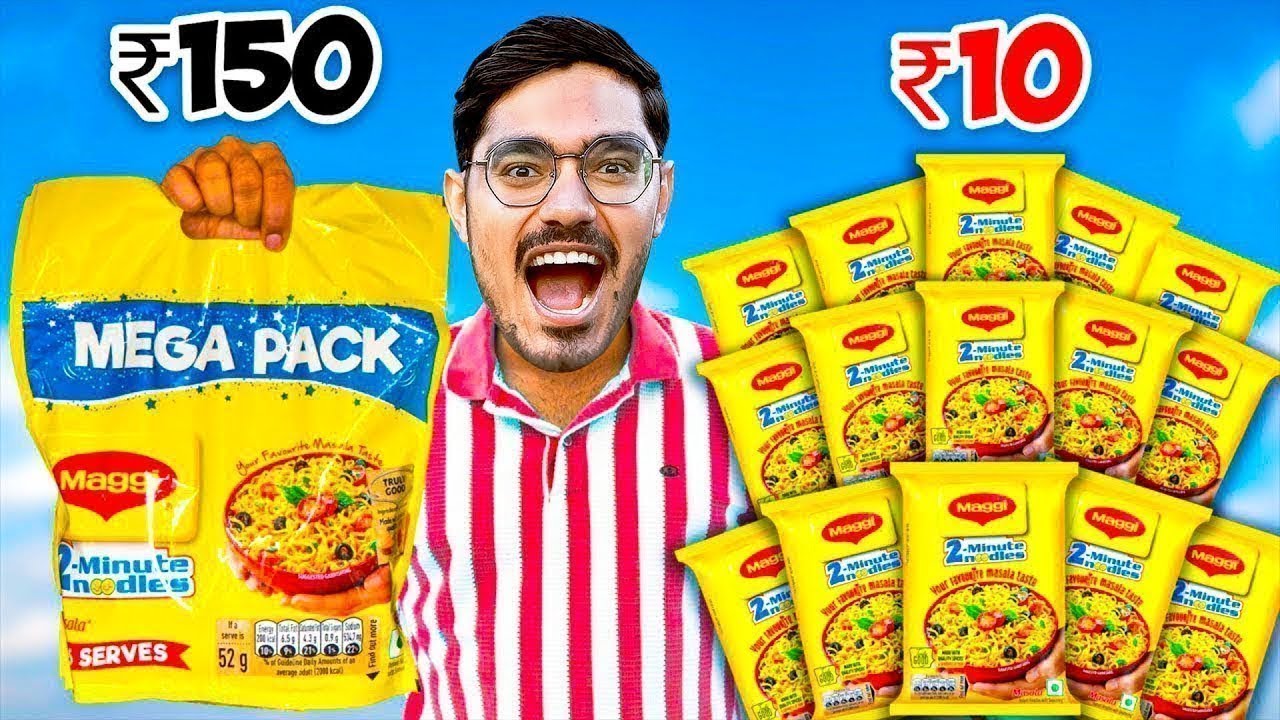 Making Maggie with Black Water   काले पानी से कैसी मैगी बनेगी Boiling Black Water