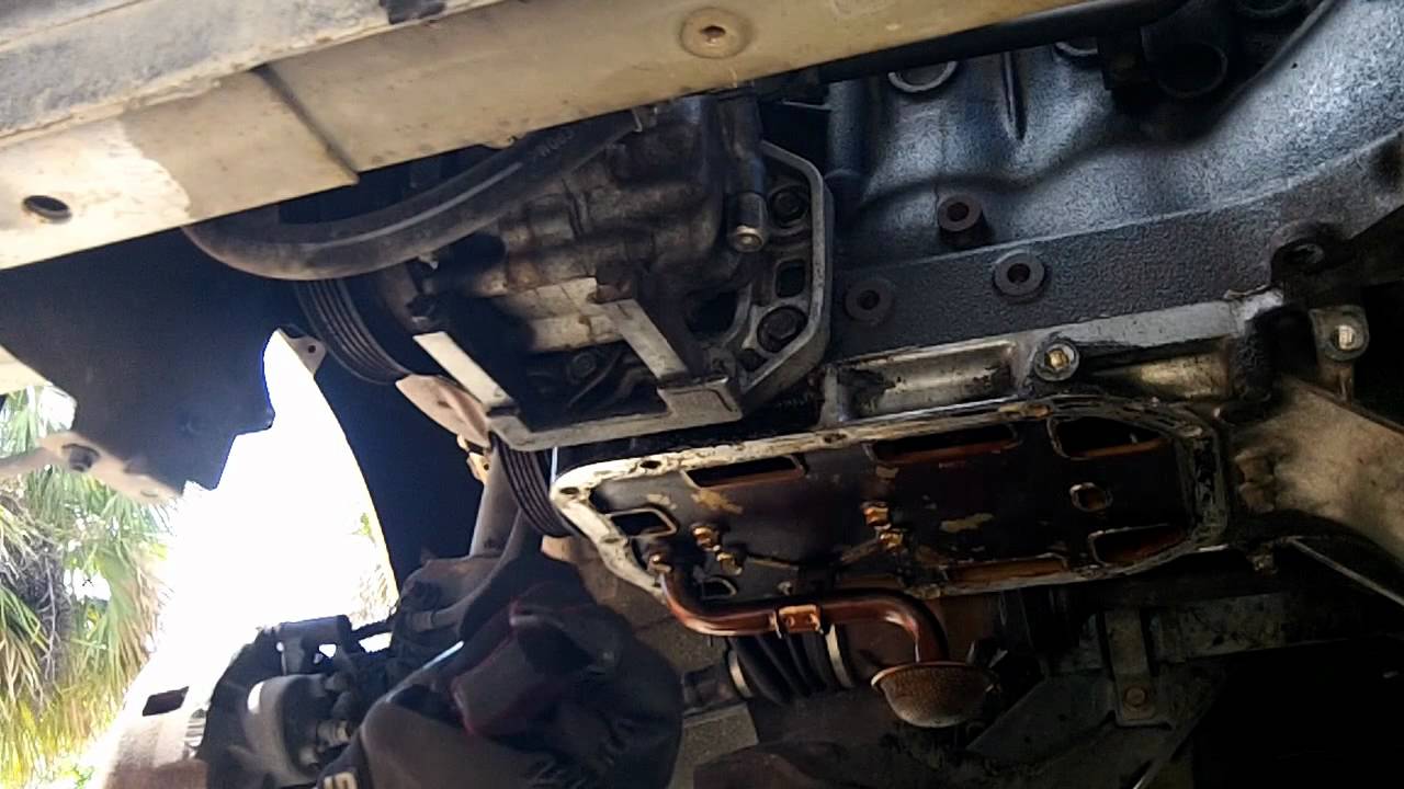 Mazda 626 - Oil Pan Gasket Replacement